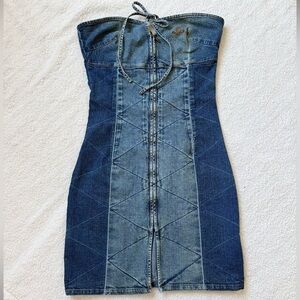 FUBU | Dresses | Fubu Vintage Denim Dress | Poshmark